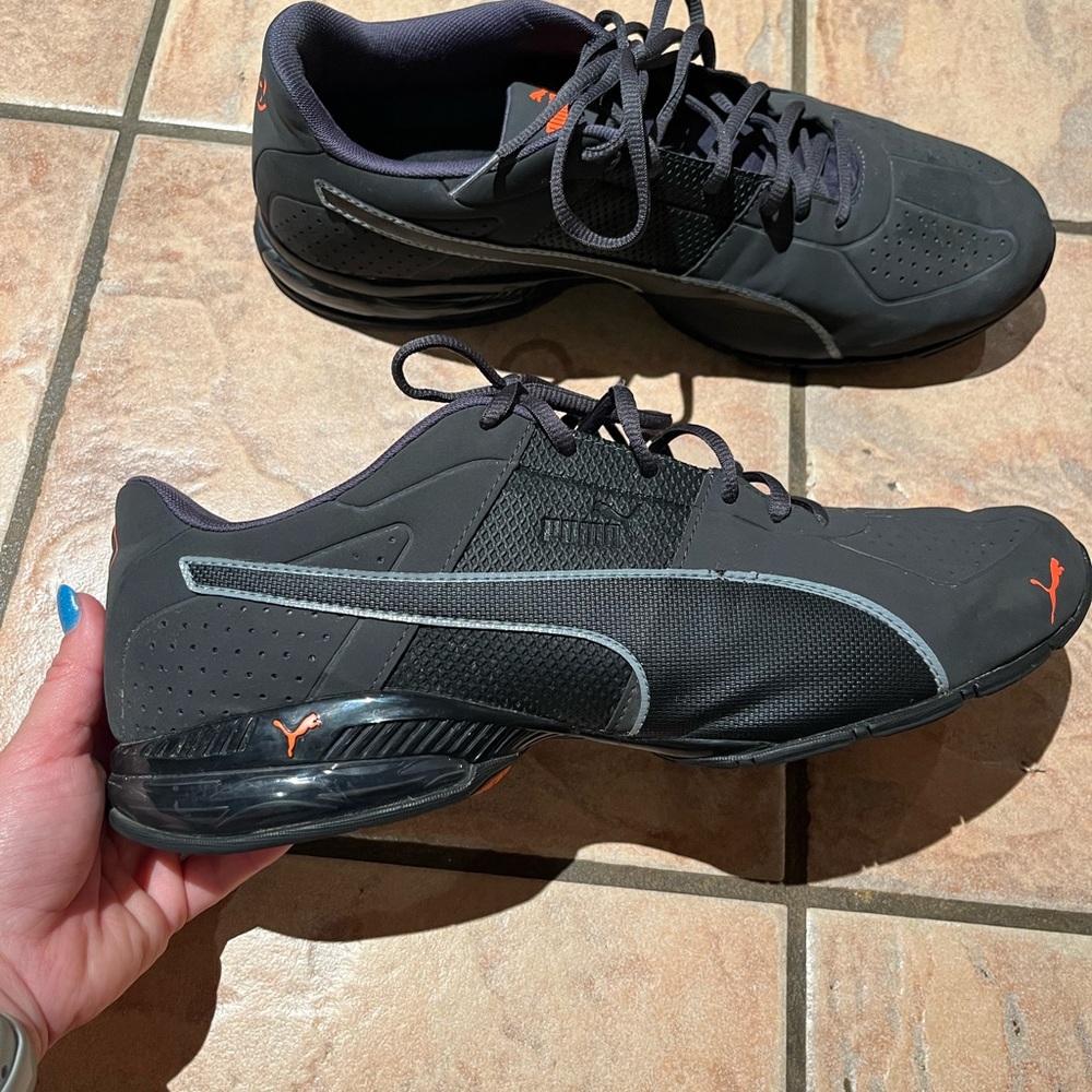 Puma Cell Surin 2 Matte Running Asphalt/Orange size 12
